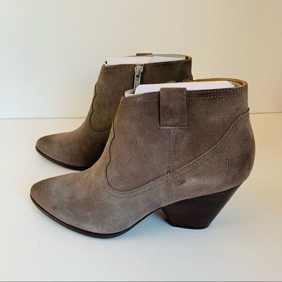 ‎Frye Reina Suede Ankle Boots